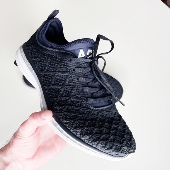 APL TechLoom Phantom Running Shoe Sneakers Black Men’s Size 10 - Picture 1 of 12
